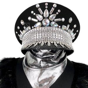 Handmade Custom Captain Hat/ rave / festival